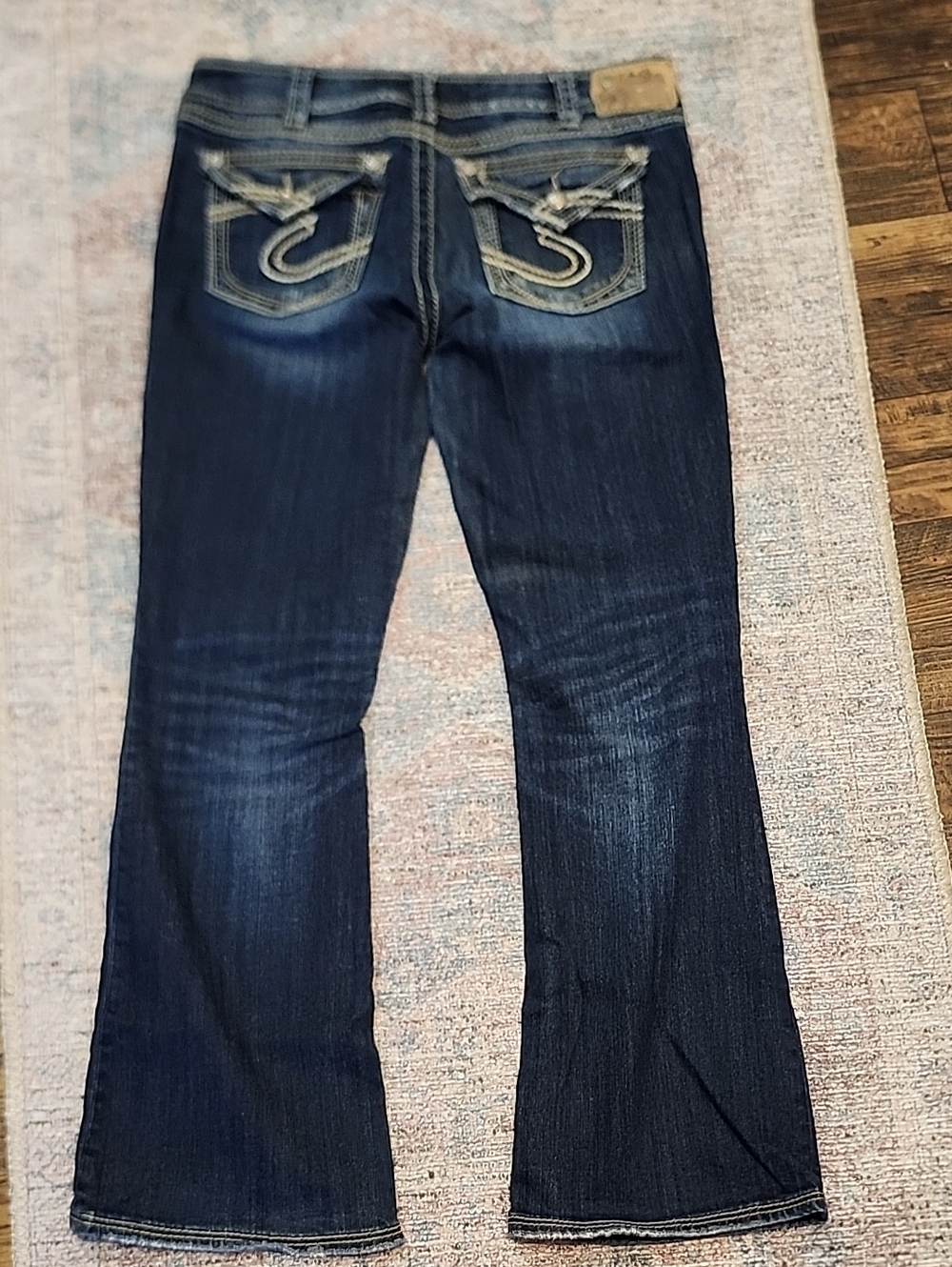 Silver Jeans Women's Dark Indigo Flare Jeans